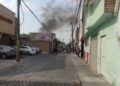 Incendio en casa habitación en Colonia General I Martínez