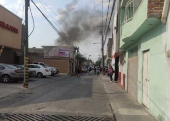 Incendio en casa habitación en Colonia General I Martínez