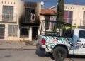 VIDEO: Muere mujer y menor por incendio en vivienda de Villa de Pozos