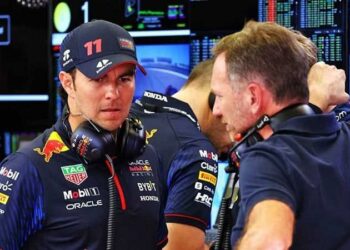 “Checo” Pérez, eliminado en la Q1; largará 18 en Mónaco