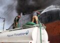 Incendio en bodega en el Periférico Norte