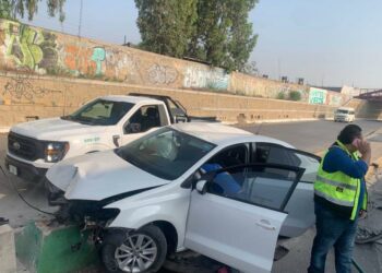 VIDEO: Una menor resultó lesionada en choque en Río Santiago