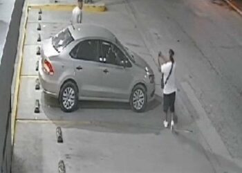 VIDEO: Captan robo de vehículo con violencia en San Lorenzo