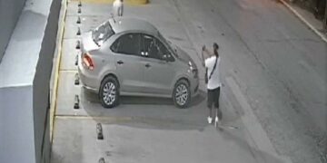 VIDEO: Captan robo de vehículo con violencia en San Lorenzo