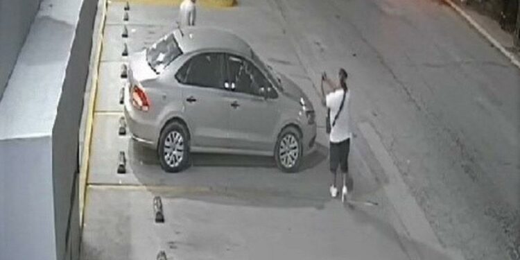 VIDEO: Captan robo de vehículo con violencia en San Lorenzo