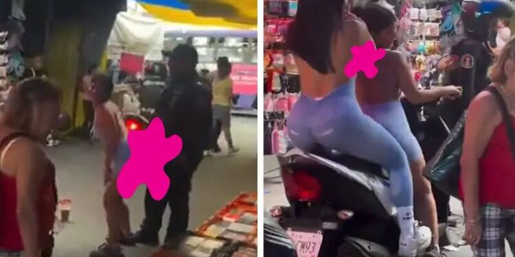 VIDEO: Mujeres perrean a policías en CDMX, ¿y el respeto a la autoridad?