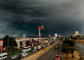 Domingo con tormentas dispersas en San Luis Potosí
