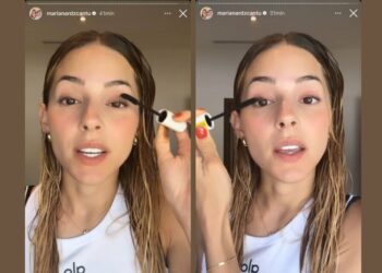 VIDEO: Mariana Rodríguez reconoce derrota en Monterrey mientras se maquilla