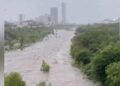 VIDEO: Se desborda el Río Santa Catarina tras fuertes lluvias por la tormenta tropical Alberto