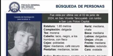 Universitaria desaparece tras visitar a su familia en la Huasteca