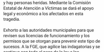 Ricardo Gallardo lamento accidente en el antro Rich