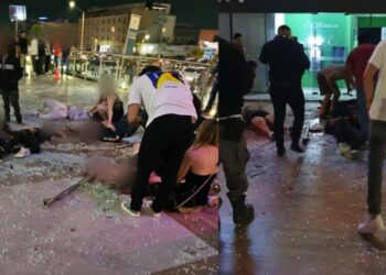 Dos jóvenes muertos y 15 heridos al saturarse plaza para ver a un Youtuber musical