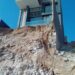 Colapsan construcciones al pie de la Sierra de San Miguelito