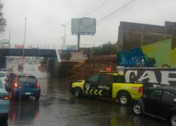 Gobierno de la Capital trabaja en varias zonas de la ciudad para atender situaciones de tránsito por las lluvias