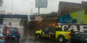 Gobierno de la Capital trabaja en varias zonas de la ciudad para atender situaciones de tránsito por las lluvias