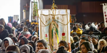Esto reveló el estudio que hicieron a la Virgen de Guadalupe que “llora sangre” en Morelia