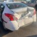 Accidente de tránsito entre vehículos en Salvador Nava
