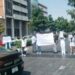 Estudiantes bloquean avenida Carranza, de Uresti a Tomasa Estévez