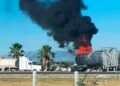 Trailero fallece en fatal choque contra una pipa en Carretera 57