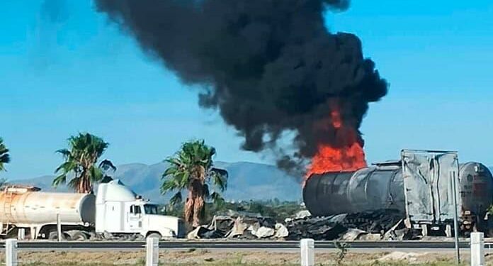 Trailero fallece en fatal choque contra una pipa en Carretera 57