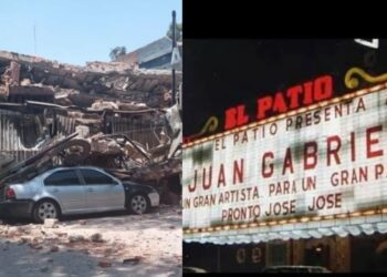 Colapsa “El Patio”, centro de espectáculos donde se presentaron figuras como María Felix, Juan Gabriel y Walt Disney