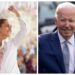 Joe Biden felicita a Claudia Sheinbaum por su triunfo; llama a trabajar “estrechamente”
