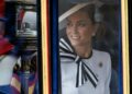 Kate Middleton reaparece en público por primera vez desde que le diagnosticaron cáncer