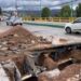 Se abre socavón en puente inaugurado hace meses en avenida Seminario