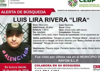 Sigue la búsqueda de policía tras ser “levantado”