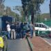 Motociclista lesionado tras choque contra un taxi frente al Tangamanga II
