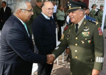 Fue presentado oficialmente el Comandante de las fuerzas armadas de la Doceava Zona Militar en SLP