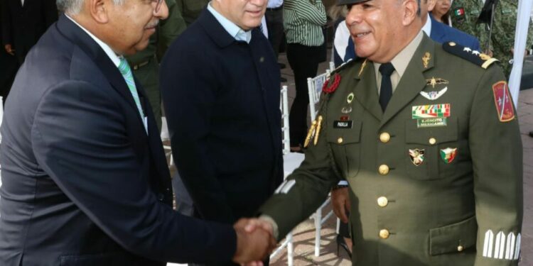 Fue presentado oficialmente el Comandante de las fuerzas armadas de la Doceava Zona Militar en SLP