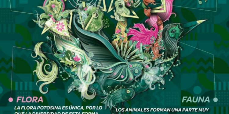 Presentación del cartel de la Fenapo 2024: Un tributo al surrealismo de SLP