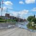 Canal de aguas negras se desborda en Las Terceras
