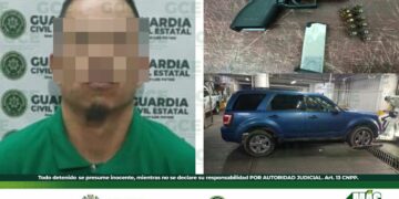 Sujeto armado es detenido en el Barrio de Tlaxcala