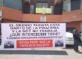 Taxistas bloquean Muñoz para exigir un alto a la piratería
