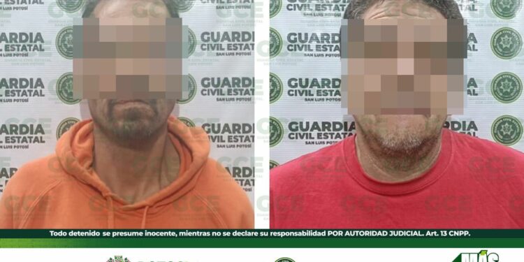 Detienen a violentos hombres de las colonias San Luis I y Guanos