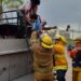 Niños quedan atrapados en guardería tras fuertes lluvias