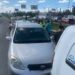 Carambola provocó gran caos en la Carretera a México