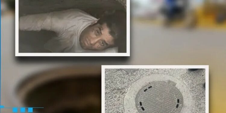 VIDEO: Hombre queda atrapado en alcantarilla de León durante 3 días: “sáquenme de aquí”