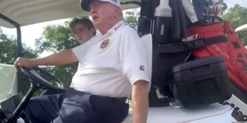 VIDEO: Filtran video de Trump; dice que Biden es ‘un viejo montón de basura