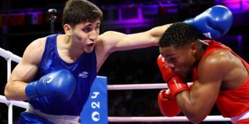 Marco Verde pasa a Cuartos en boxeo y está a un paso de medalla