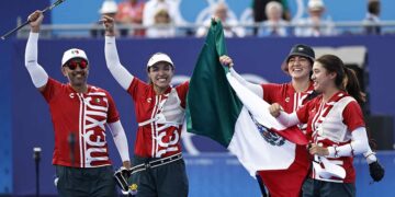 México consigue una histórica medalla de bronce en tiro con arco