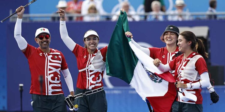 México consigue una histórica medalla de bronce en tiro con arco