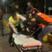 Motociclista resulta lesionado tras derrapar en carretera a Rioverde