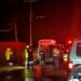 Rescatan de una inundación a una familia en la Loma Prieta