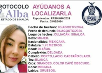 En la playa de Sinaloa, se descubre un cuerpo que pertenece a una joven que desapareció el 3 de agosto pasado