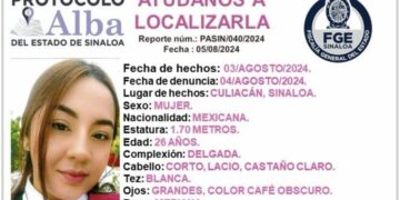 En la playa de Sinaloa, se descubre un cuerpo que pertenece a una joven que desapareció el 3 de agosto pasado