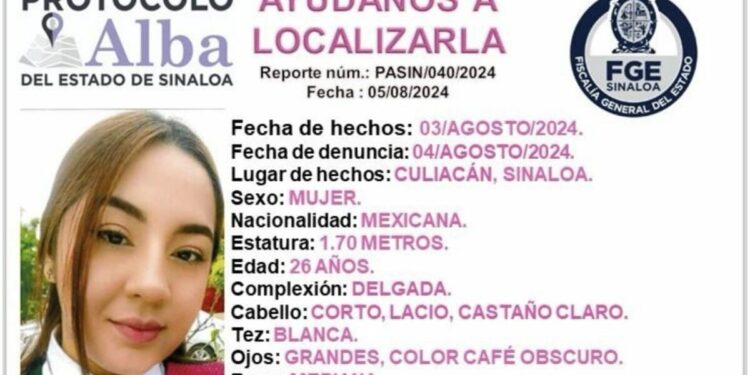 En la playa de Sinaloa, se descubre un cuerpo que pertenece a una joven que desapareció el 3 de agosto pasado