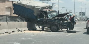 Un accidente trágico ocurrió en Periférico Norte cerca del mercado Bicentenario